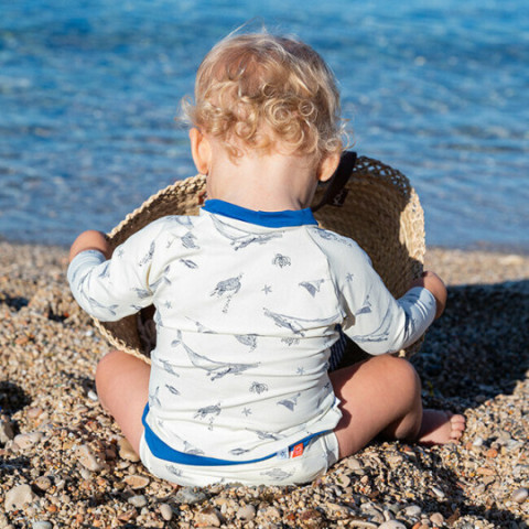 T-shirt anti-UV bébé -...