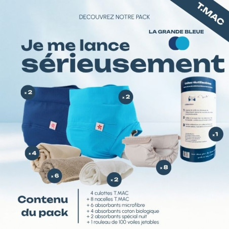 Pack T.MAC ”je me lance sérieusement” | Hamac Paris