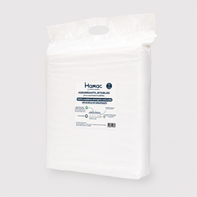 Absorbants jetables couches lavables | Hamac Paris
